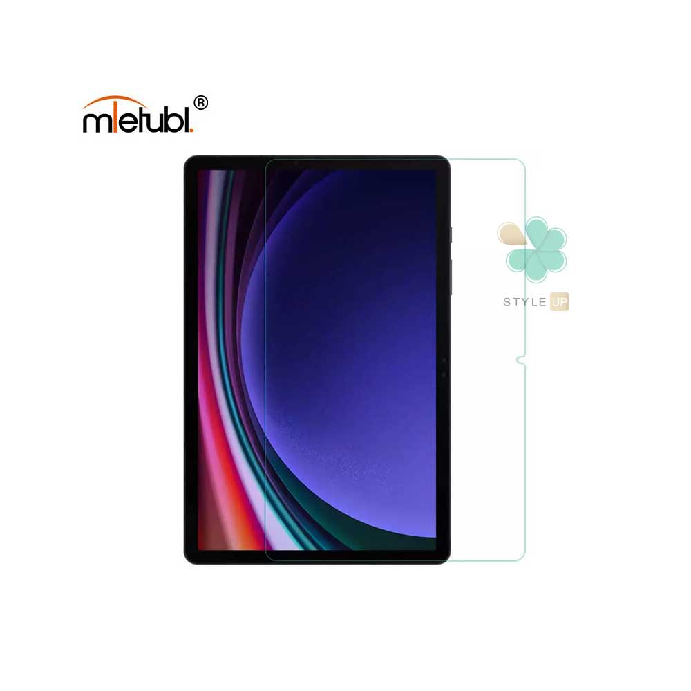 خرید گلس محافظ دور تراش بدون حاشیه میتوبل تبلت سامسونگ Galaxy Tab S9 FE Plus - ضخامت کم